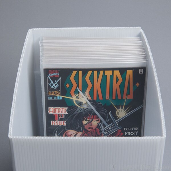 Compact Comic Box made from CORRUGA